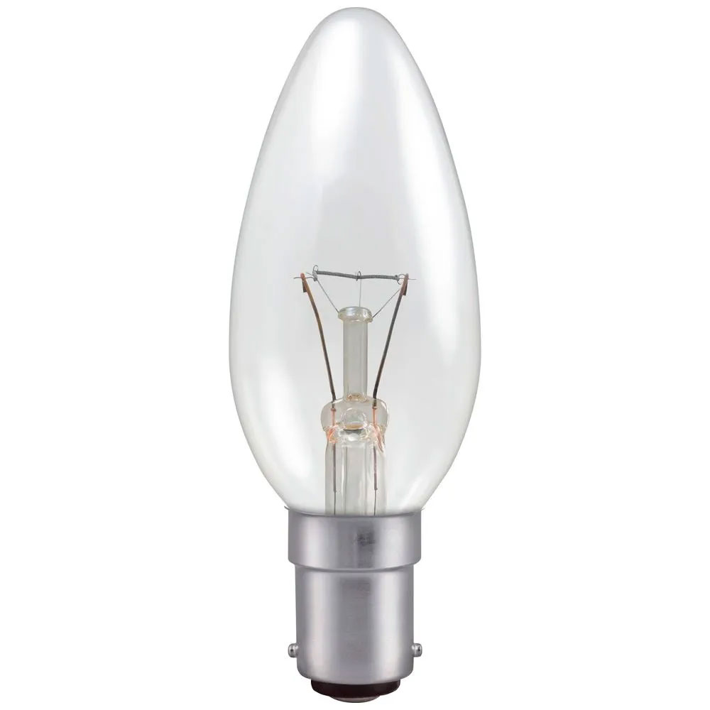 Conventional Candle 60W B15 Clear - 11089