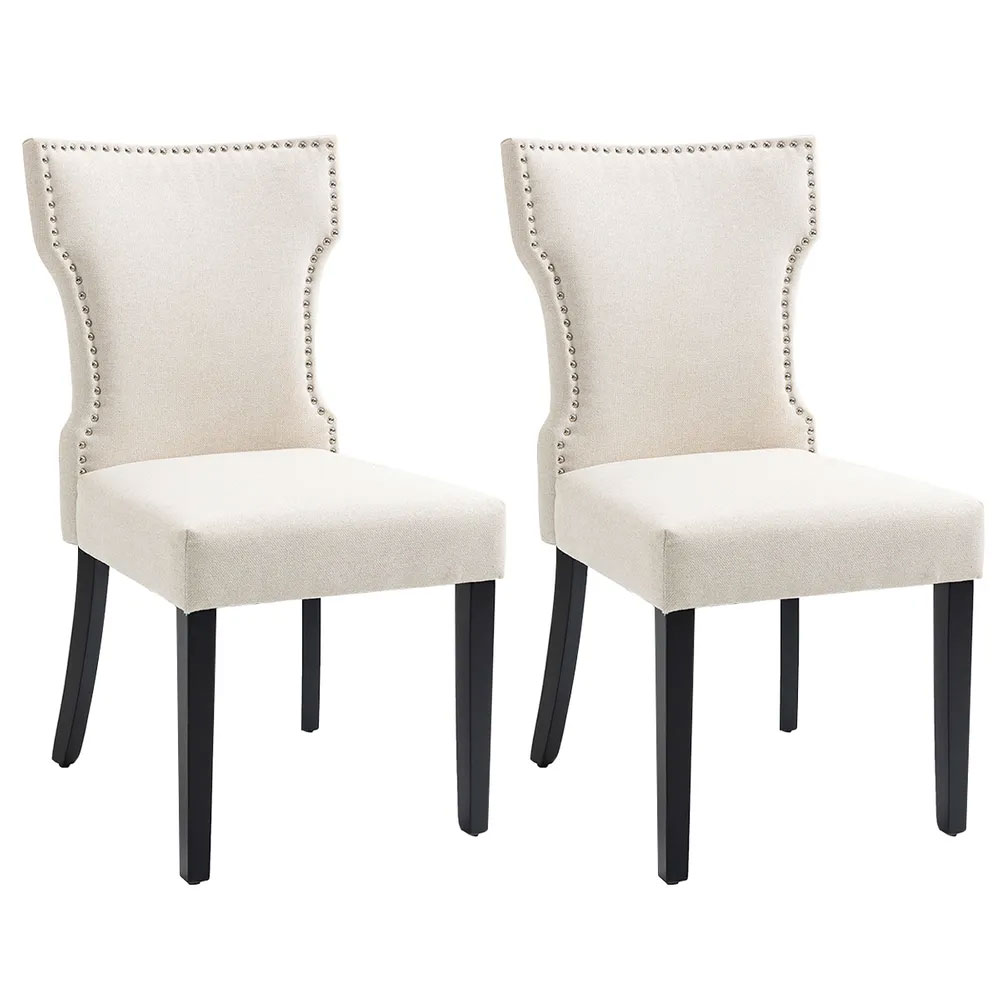 Geneva Dining Chair Natural (Pair) - 32838