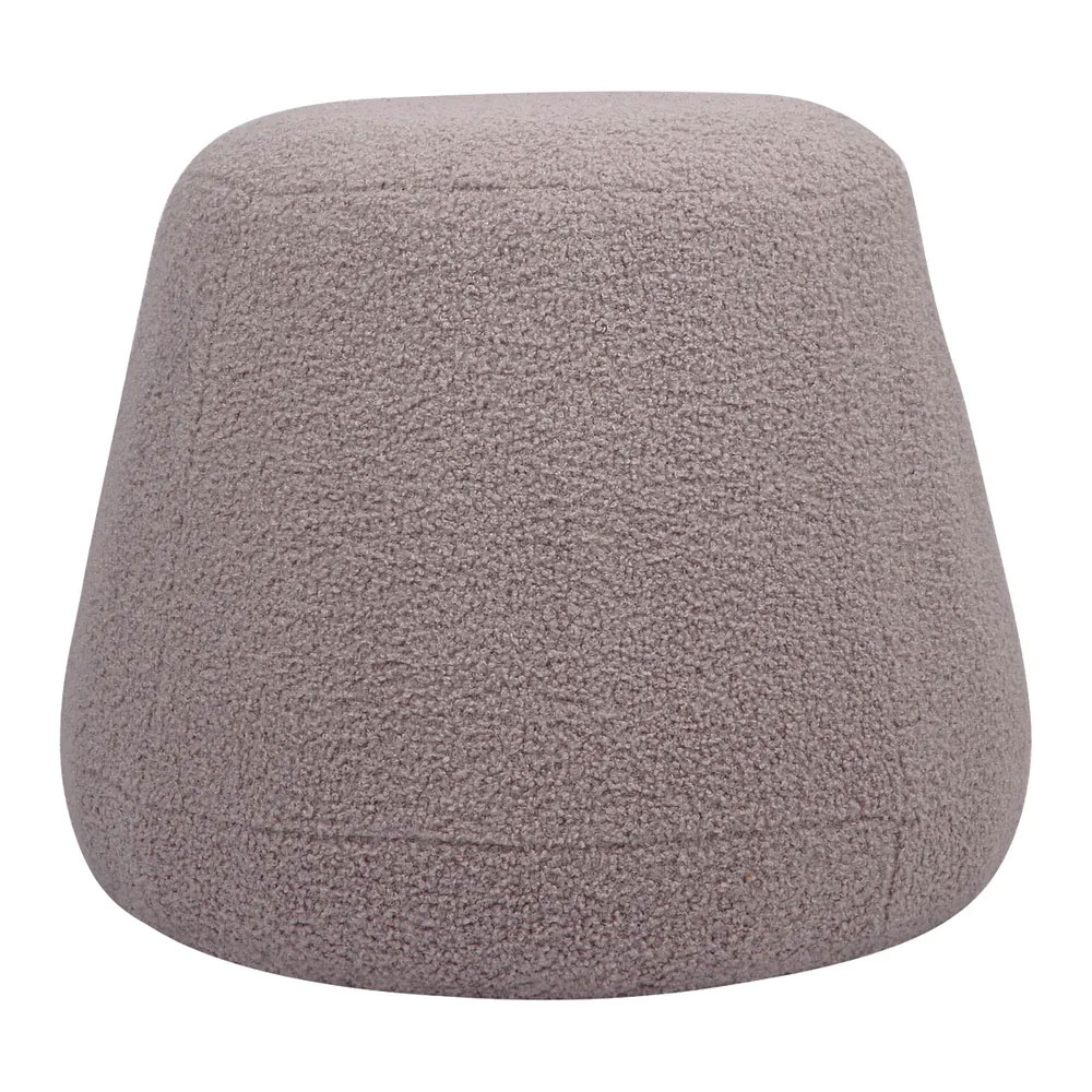 Snug Stool Lilac Grey Sherpa - 32871