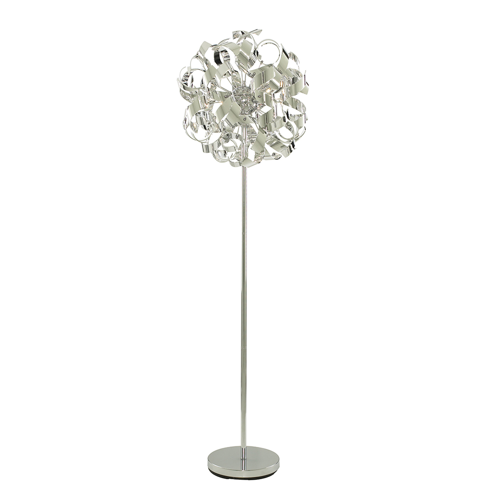 Showstopper Decorative Floor Lamp Chrome - AU14380