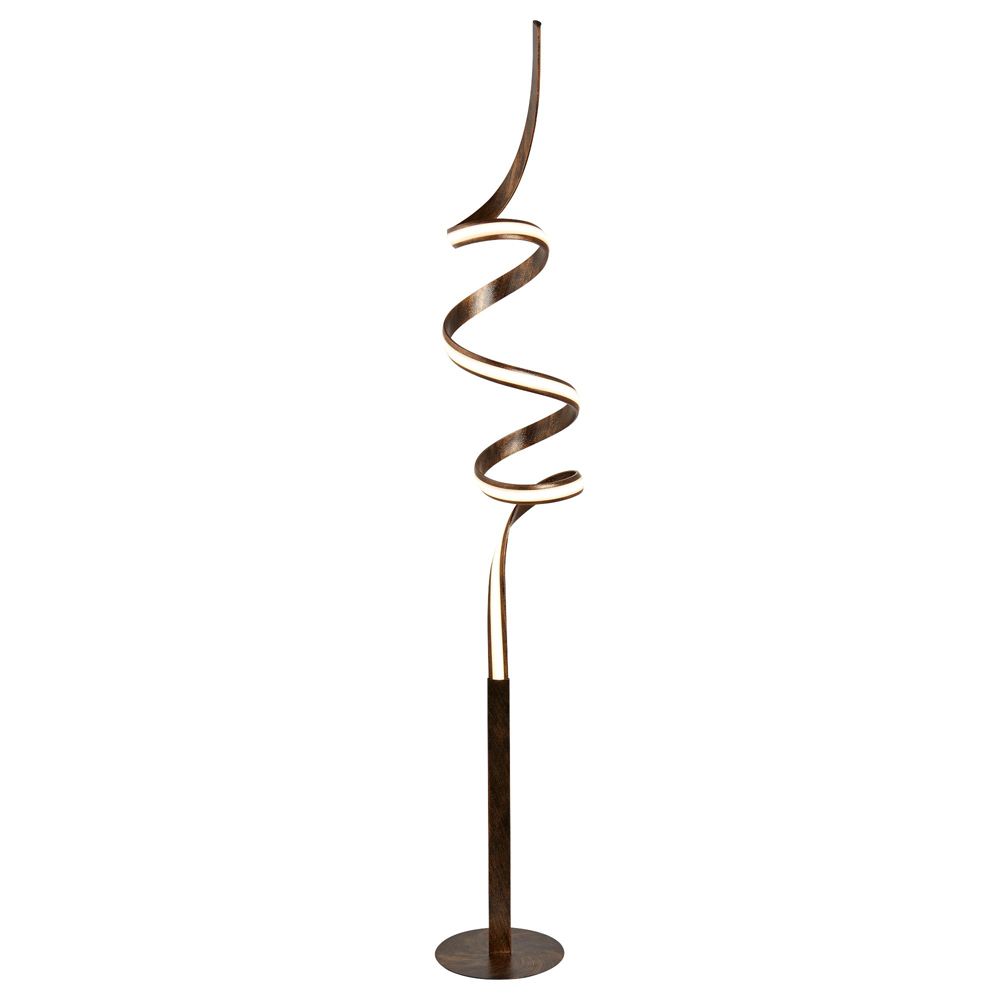 Twist 35W LED Floor Lamp Bronze / Warm White - AU2813-RU