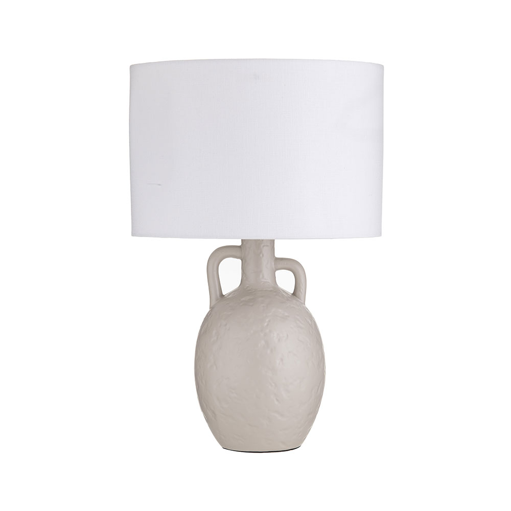 Hazel Table Lamp Grey / White - CWTLAM007