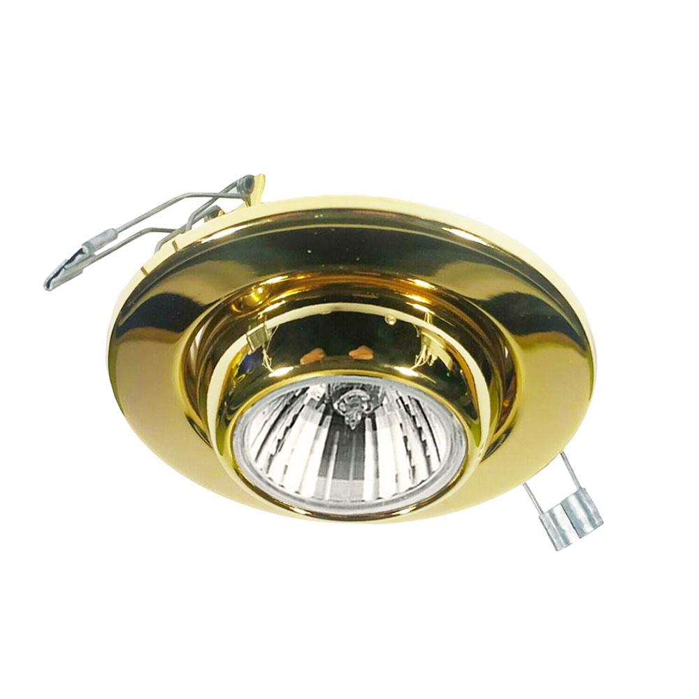 Eyeball 12V MR16 Downlight Polished Brass - DL2R