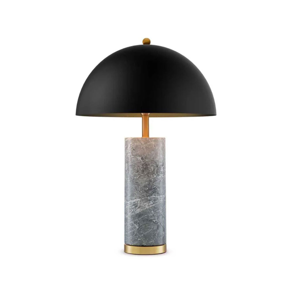 Vasco Marble Table Lamp Brass - ELZRD32872BR