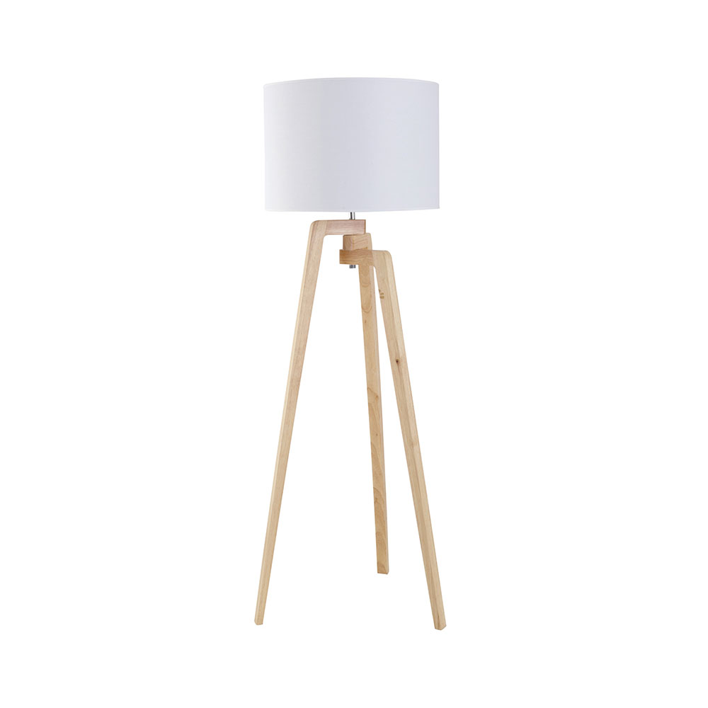 Oslo Floor Lamp Natural / White - LXFL 9750