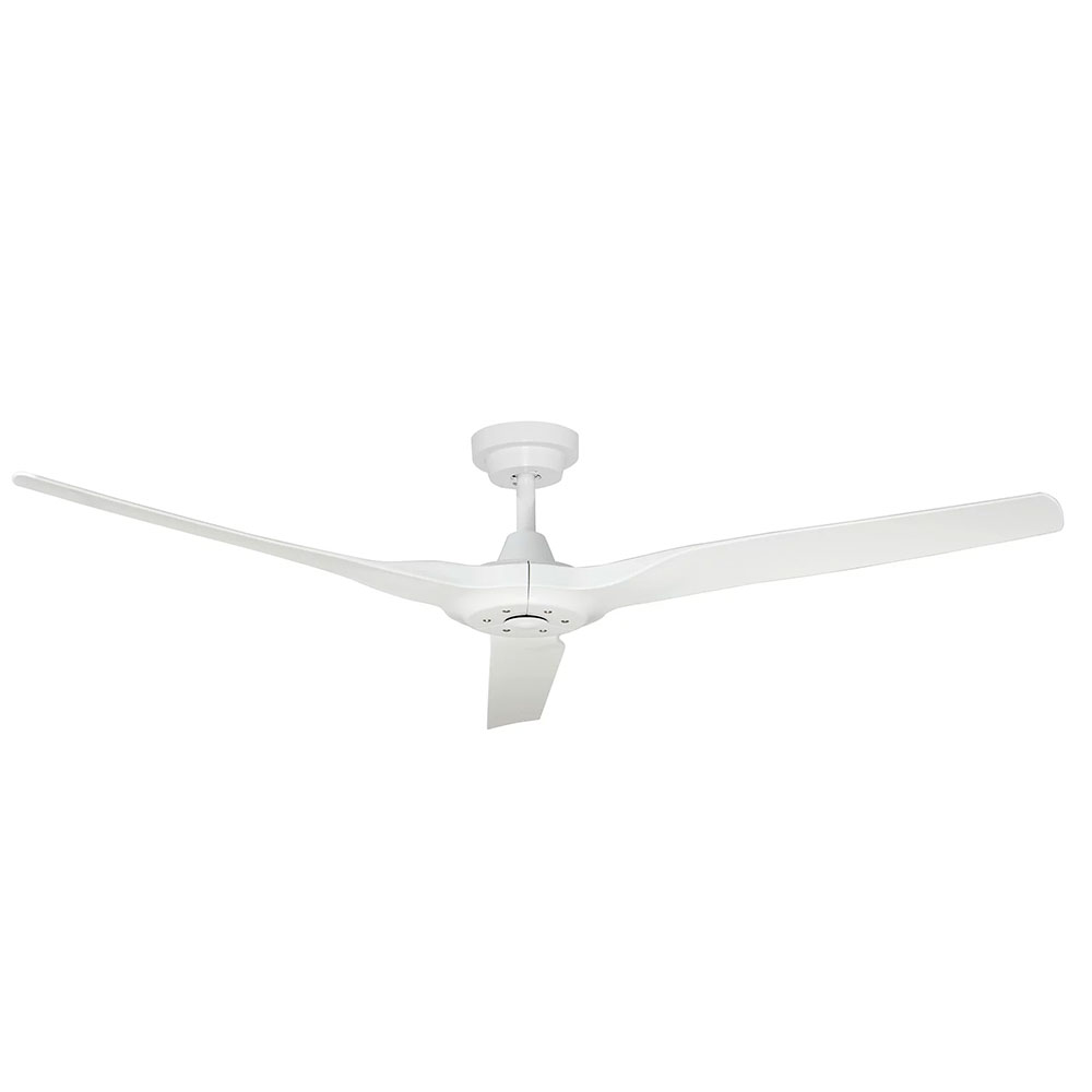 Radical 3 60" DC Ceiling Fan with Controller White - R320