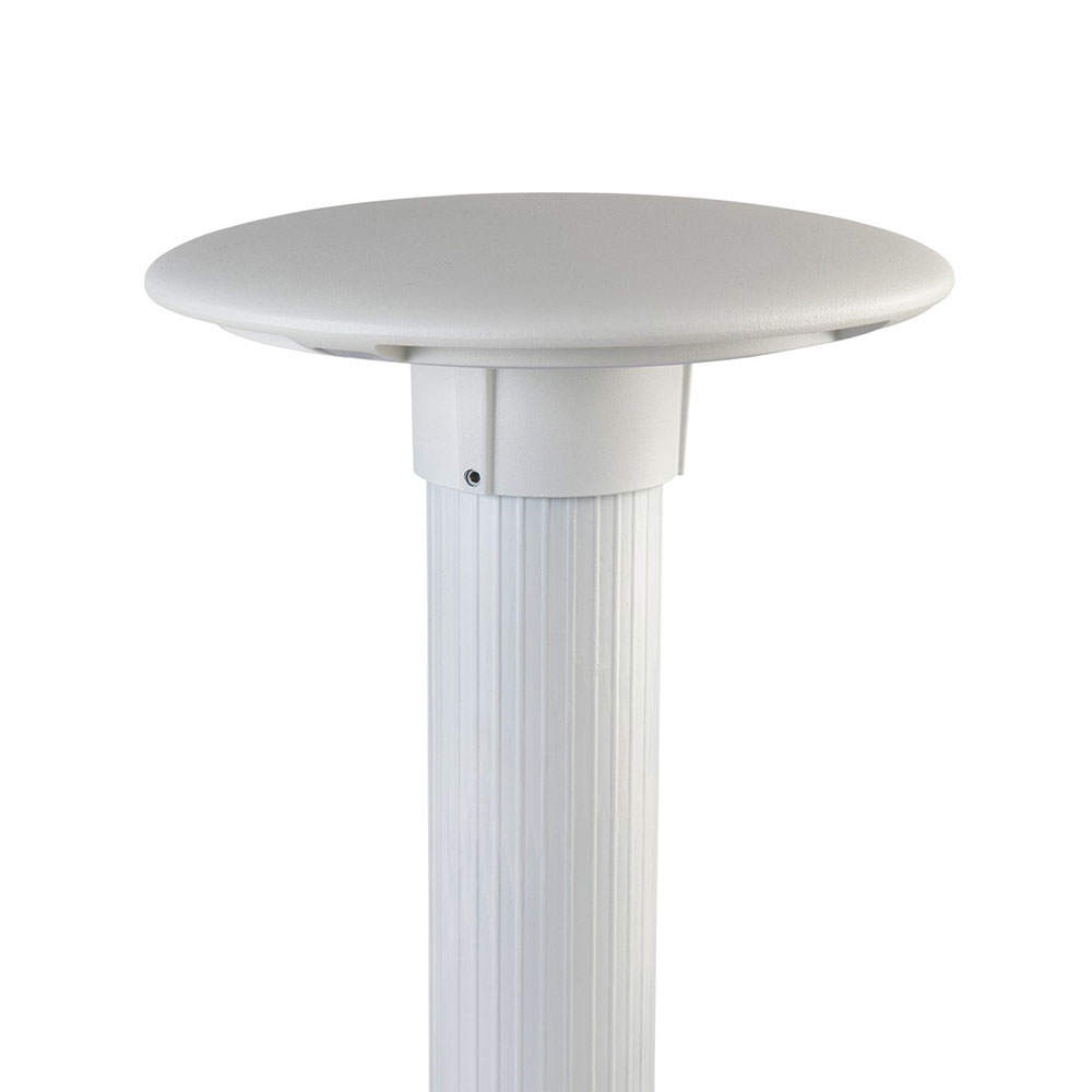 Trunk 18W LED Post Top White / Cool White - TRUNK-PT WHT