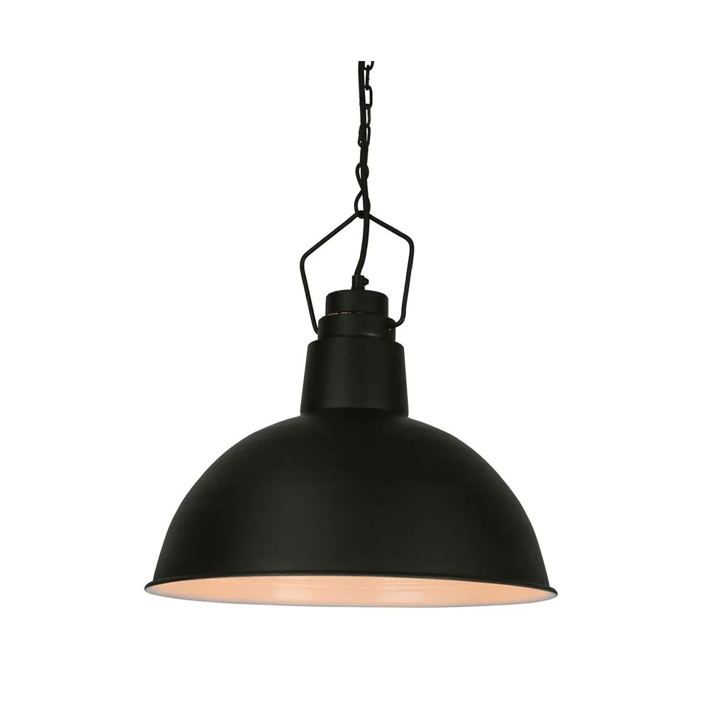 Napier Industrial Pendant Matt Black - ZAF10181BKM