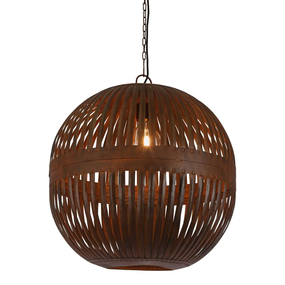 Esch Ball Pendant Antique Rust - ZAF5238RU