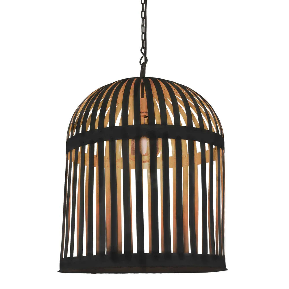 Esch Cage Pendant Antique Black - ZAF5239BLK