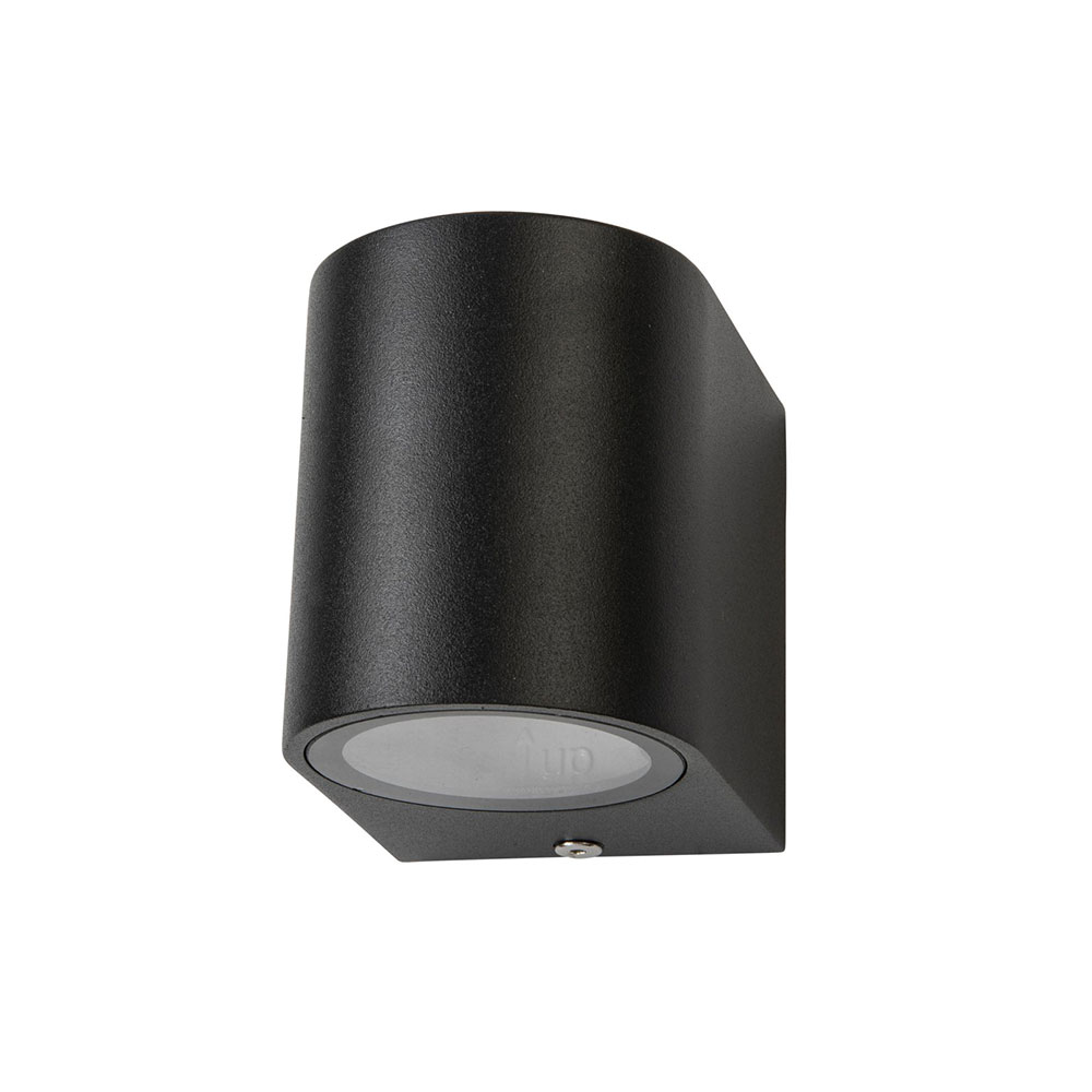 Bea 1 Light 240V GU10 Wall Light Black - BEA-1 BLK