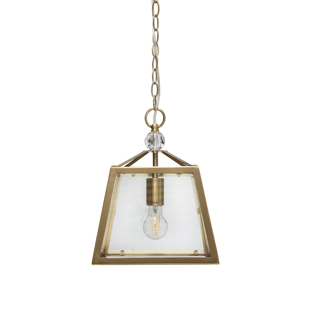 Tamarka 1 Light Pendant Small Gold - TAMARKA-1P GLD