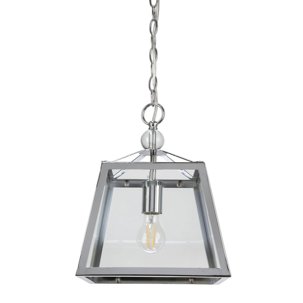 Tamarka 1 Light Pendant Small Chrome - TAMARKA-1P CH