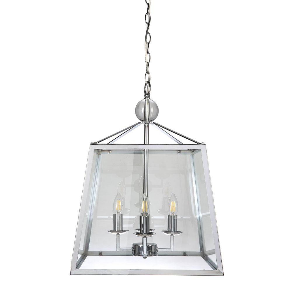 Tamarka 4 Light Pendant Medium Chrome - TAMARKA-4P CH