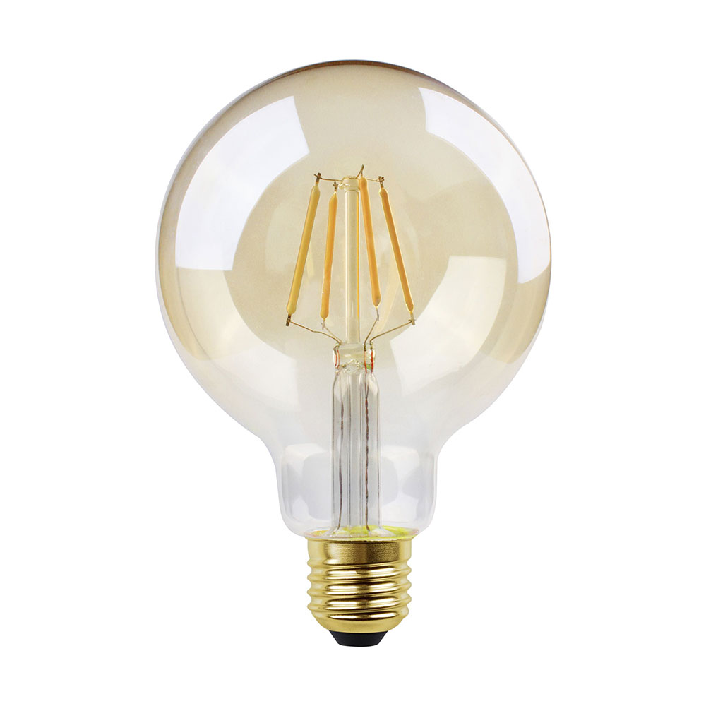 Filament G95 Amber 4.5W LED E27 Step-Dimmable / Warm White - 113046