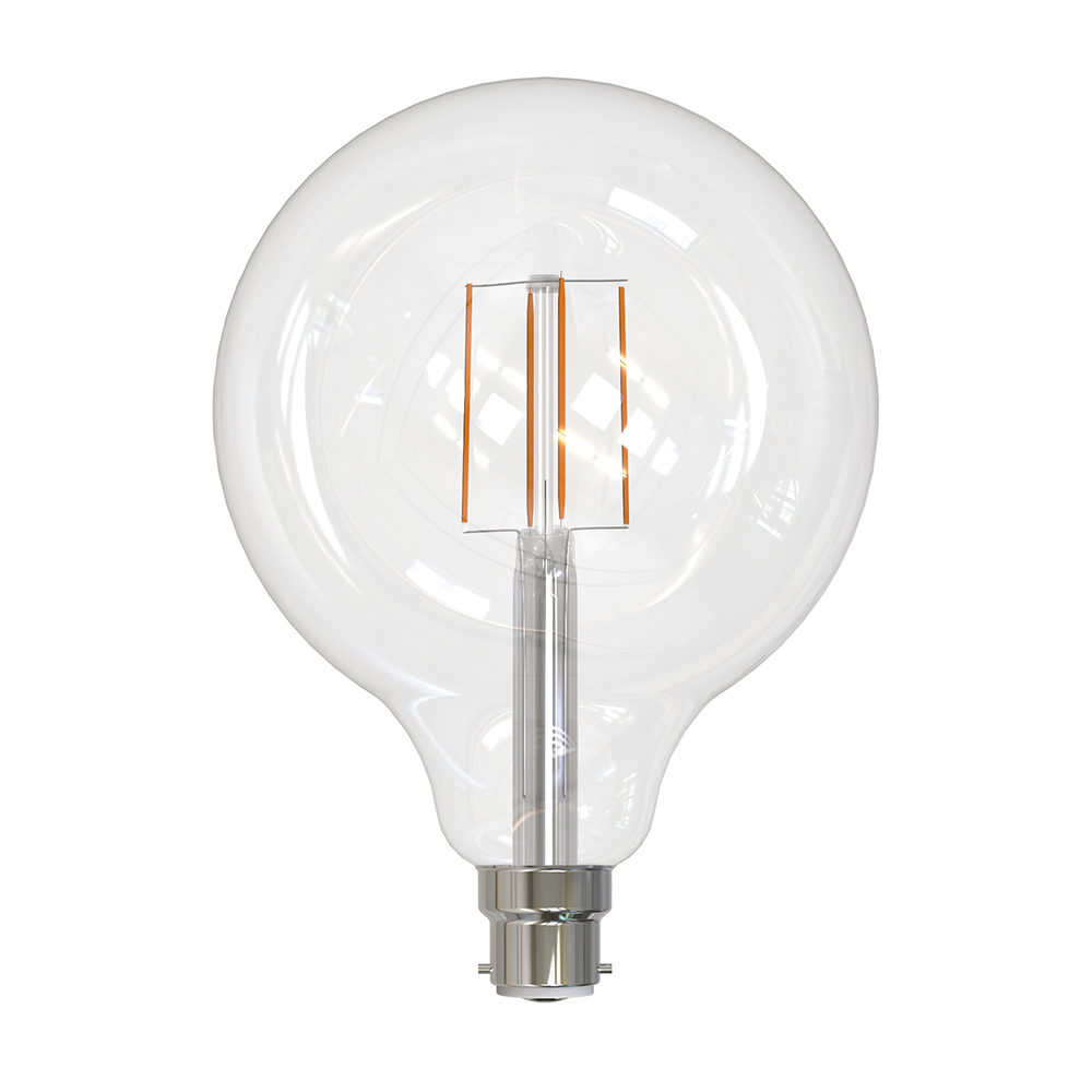 Filament G125 Clear 5W LED B22 Dimmable / Warm White - 205427