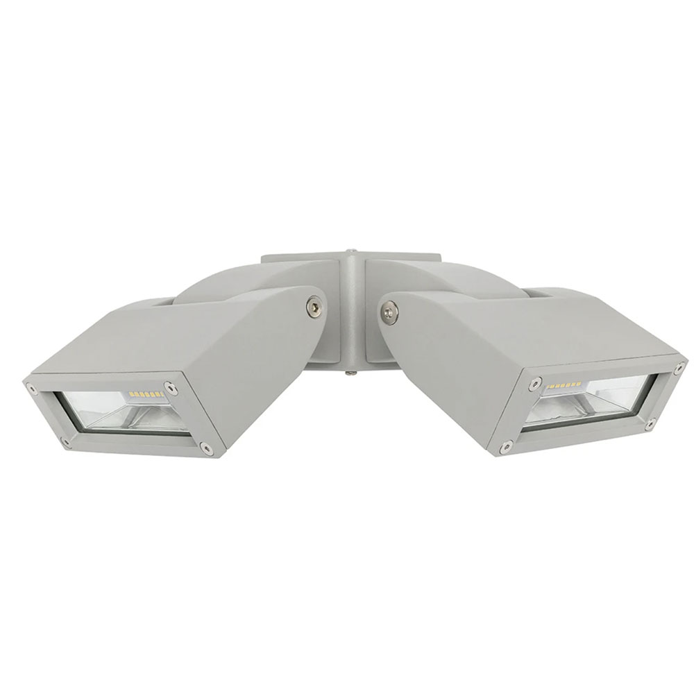 Nighthawk Modern 24W LED Floodlight Silver / Cool White - 20853/11