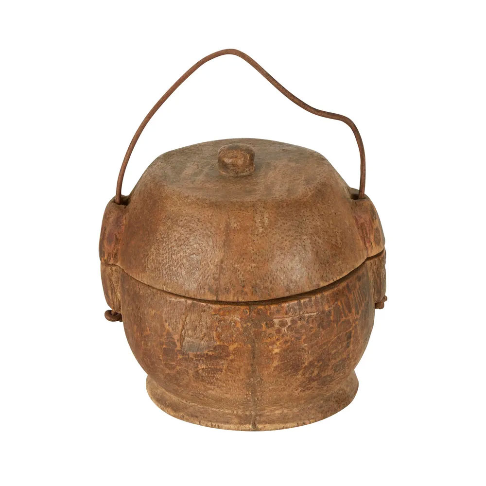 Yunnan Coconut Wood 100 Year Container Small - DA2025