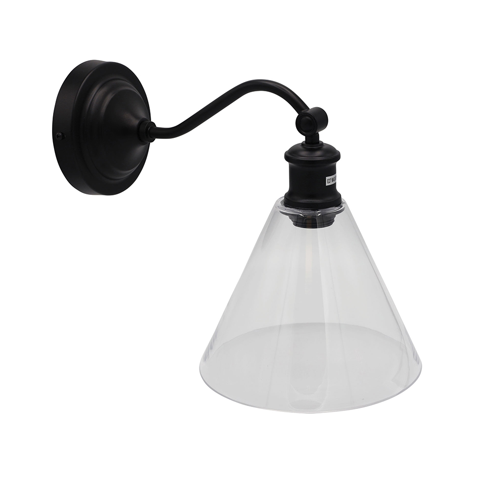 Abby Hamptons Style Classic Wall Light Black - OL69385BK