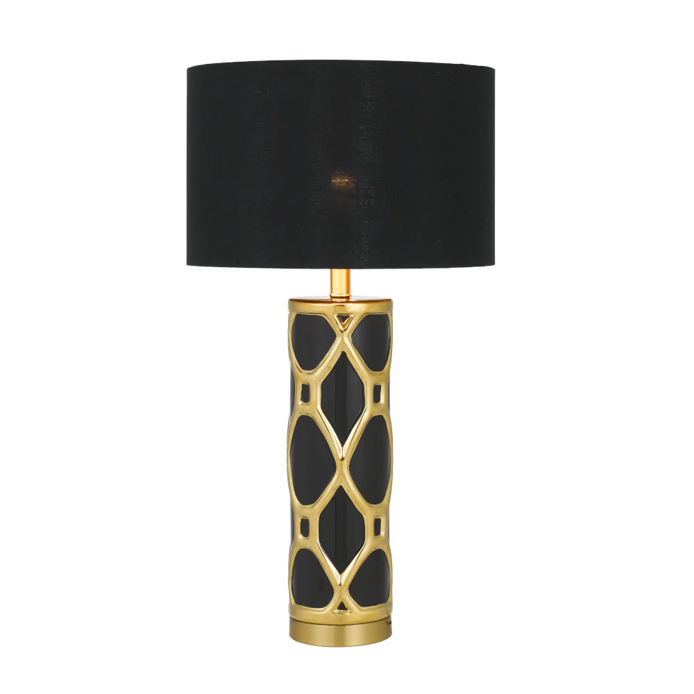 Vilma 1 Light Table Lamp Black - VILMA TL-BKBK