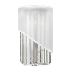 Gigi 1 Light Wall Light Polished Nickel - HK/GIGI1