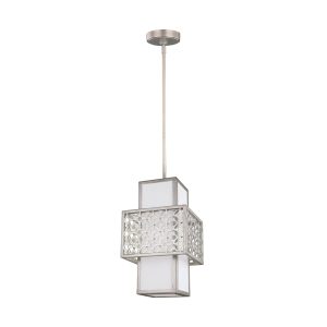 Kelley 1 Light Mini Pendant Sunrise Silver - FE/KENNEY/MP