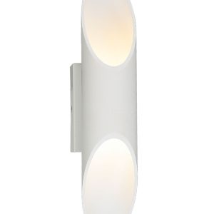 City Range LED Wall Light 6W 3000K White - Milan