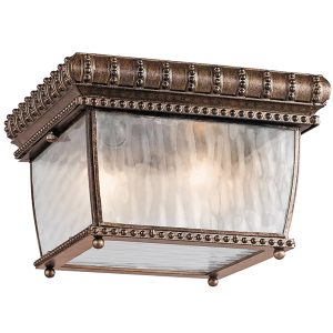 Venetian Rain Flush Mount Brushed Bronze - KL/VENETIAN/F