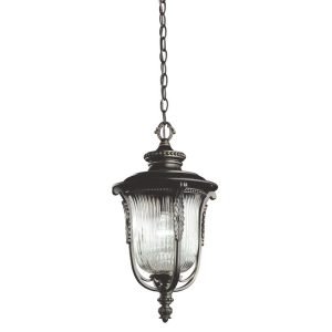 Luverne Chain Lantern Rubbed Bronze - KL/LUVERNE8/M