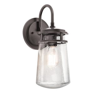 Lyndon Medium Wall Lantern Architectural Bronze - KL/LYNDON2/M