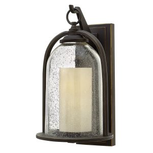 Quincy Medium Wall Lantern Oil Rubbed Bronze - HK/QUINCY/M