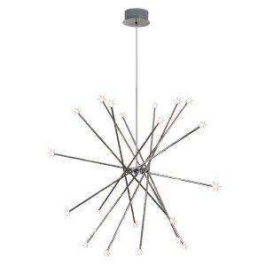 Acent 20 Light Adjustable Pendant Chrome - CP5020-20P