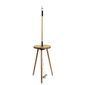 Toft Floor Lamp With USB Natural - OL93761NAT