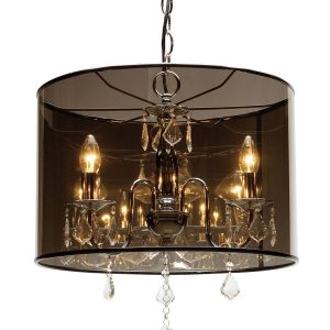 Santiago 3 Light Chandelier Chrome - CE3323