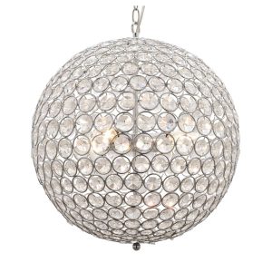 Alexander 6 Light Pendant Chrome - CE6726