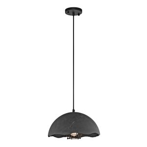 Fracture 1 Light Pendant Weathered Zinc - KL/FRACTURE/P/S