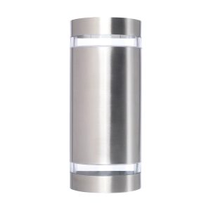 Dormon Up/Down Wall Pillar Spot Light Stainless Steel - 17943/16