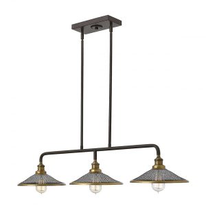 Rigby 3 Light Island Chandelier Buckeye Bronze - HK/RIGBY/ISLE KZ