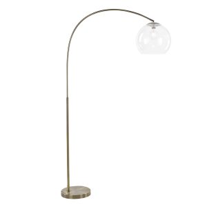 Over Large Arc Floor Lamp Antique Brass - SL91207AB