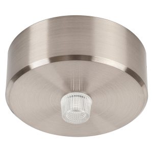 Canopy 70mm Round Surface Mounted Satin Chrome - HV9705-7023-SCH