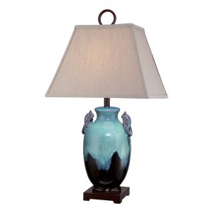 Amphora Table Lamp Turqoise - QZ/AMPHORA