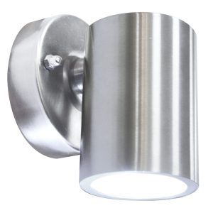 LED 3W Fixed Exterior Wall Light Stainless Steel - Raglan