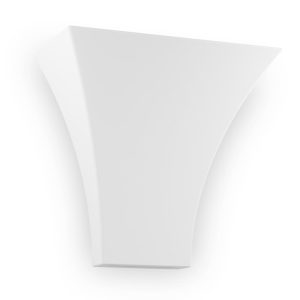 Belfiore Funnel 240V G9 Raw Ceramic Wall Uplight - 11074