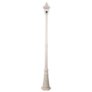 Paris Single Head Tall Post Light Beige - 15158