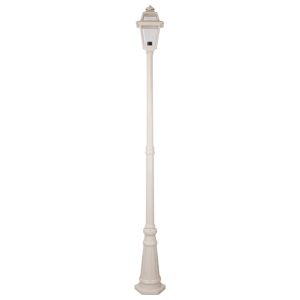 Avignon Single Head Tall Post Light Beige - 15236
