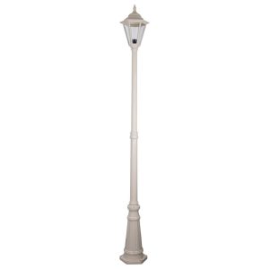 Turin Single Head Tall Post Light Beige - 15458