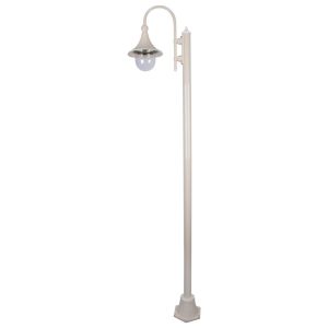 Monaco Single Head Plain Post Light Beige - 15872