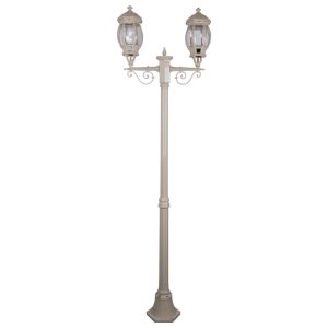 Vienna Twin Head Medium Post Light Beige - 15920