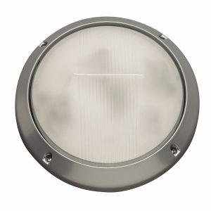 Forster 2 x 9W Exterior Bunker Light Silver - EX3272