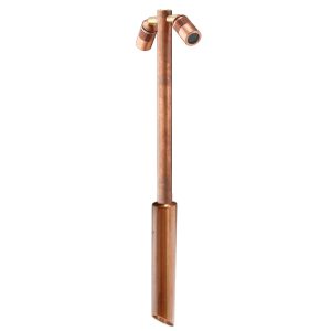 Euro Twin Pole Lite 240V Retro Copper - ETPL/R/COP